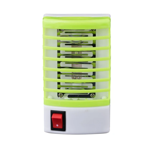 Mini elektrische muggenlamp 1W UV LED EU-stekker Insectenverdelger voor slaapkamer, kantoor, boerderij, blauw licht, veilige, milieuvriendelijke oplossing