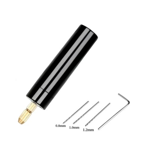 Mini elektrisk borrmaskin USB 5V för finborrning epoxi smycken trä plast gravyr DIY modeller bärbart kit