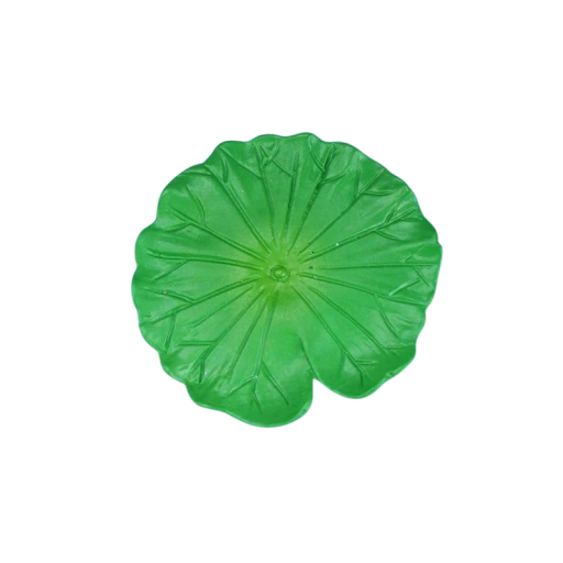 Mini foglia di ninfea 3,5 cm Foglia decorativa di ninfea per diorami paesaggi modellistici stagno ruscello scenografie acquatiche decorazione