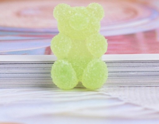 Mini gummybeer decoratie 20 stuks