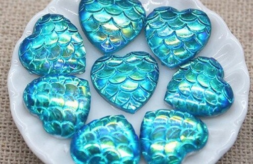Mini hartdecoraties 100 stuks