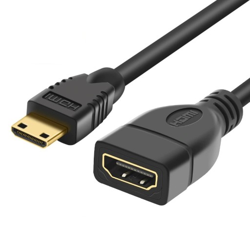 Mini HDMI - HDMI M / F adapter
