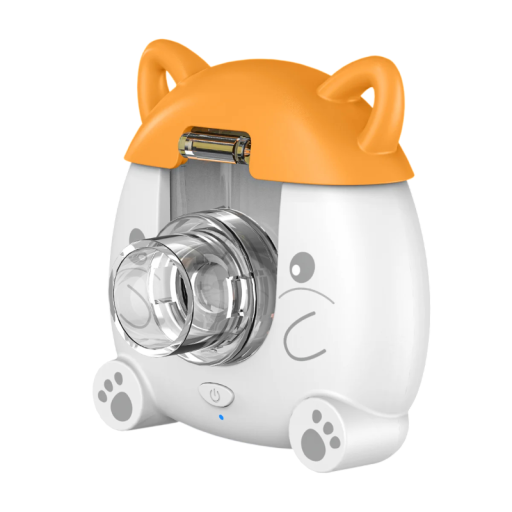 Mini hordozható nebulizáló csendes hálózati atomizáló USB inhalátor automatikus tisztítással kompakt inhaláló eszköz