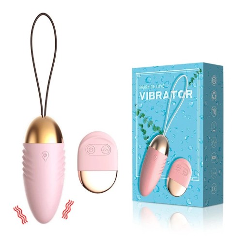 Mini huevo vibrador de 7 cm con 10 modos de vibración para una estimulación intensa de todo el cuerpo, embalaje discreto.