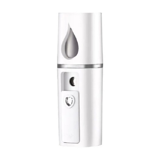 Mini humidificador facial portátil, vaporizador facial recargable, vaporizador facial eléctrico de hidratación, 10,5 x 3 cm