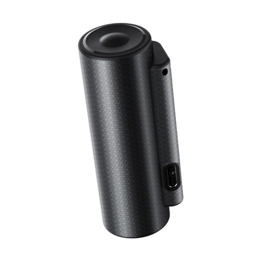 Mini înregistrator vocal 128 GB cu capacitate de până la 600 de ore Diktafon digital cu baterie litiu încorporată 72 x 27 x 23 mm Culoare neagră