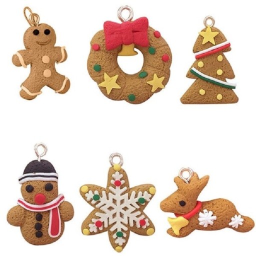 Mini julprydnader 6 st
