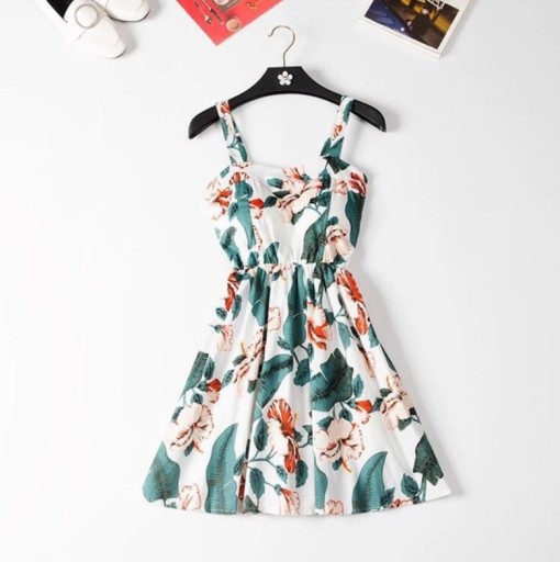Mini-jurk met ruches voor dames