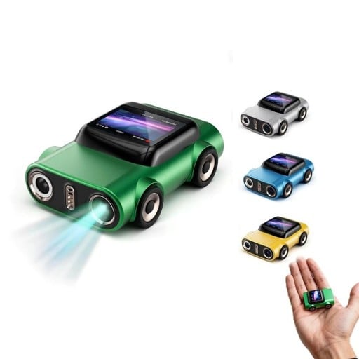 Mini kamera ve tvaru autíčka na klíče 1080P HD s 1,0" displejem smyčkovým nahráváním záznamem zvuku a sériovým snímáním