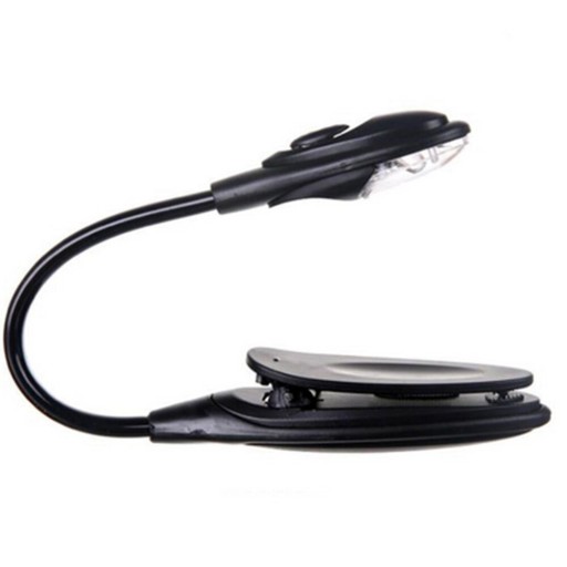 Mini lampe de lecture avec clip