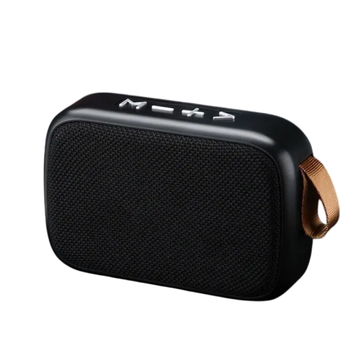 Mini langaton Bluetooth-kaiutin 3 W kannettava subwoofer FM-radiolla TF-korttipaikalla U-levyllä Kovaääninen MP3-toisto DC5V 300mAh HIFI-ääni