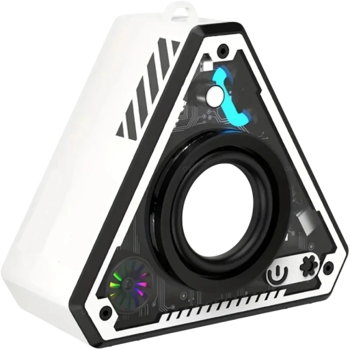 Mini Lautsprecher LC-06 Bluetooth 5.3 5 W Subwoofer HiFi Klang Reichweite 10 m 500 mAh 8,6 x 9,5 x 4,5 cm ABS tragbar für draußen und unterwegs