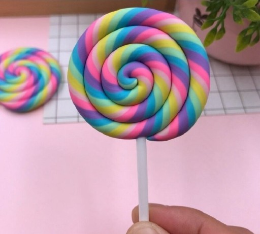 Mini lolly decoratie 5 stuks