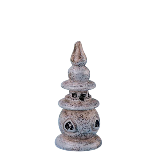 Mini maják 2,2 × 4,9 cm Dekorativní mini věž do vody pro mini zahradu dioráma mini krajinu jezírko figurky dekorace