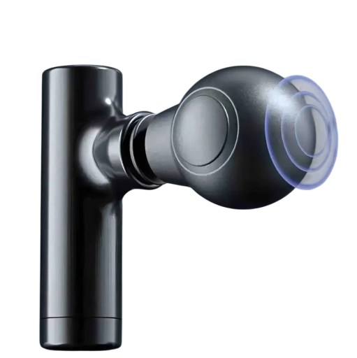 Mini massagepistool, draagbare elektrische massager met 3 snelheden, USB-opladen, hoge prestaties voor spierherstel, compact en licht ontwerp