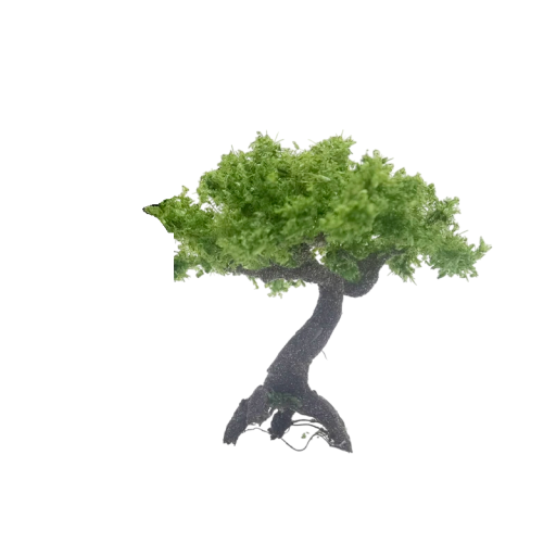 Mini modellträd ca 4-6 cm Realistiskt dekorativt träd för diorama modelllandskap trådkärna detaljerat lövverk