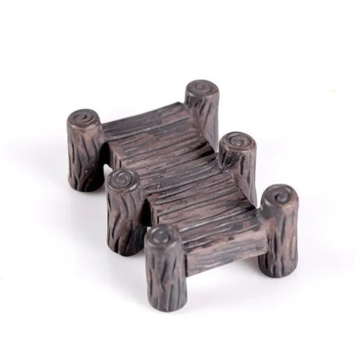 Mini molo in legno Decorativo approdo per diorama paesaggio in miniatura laghetto fiume scenari acquatici figure decorazioni