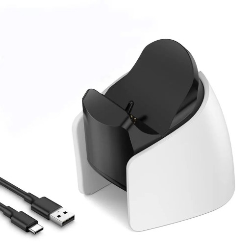 Mini opladerdock til Playstation 5 PS5 DualSense Edge USB station med LED indikator for hurtig opladning til spillecontroller