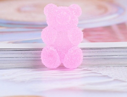Mini ositos de goma para decorar 20 uds.