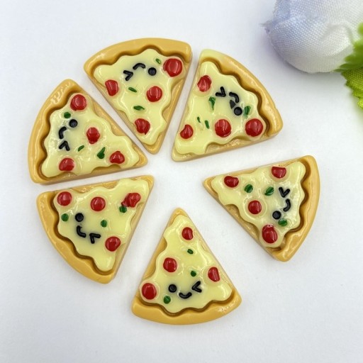 Mini pizza dekoráció 10 db