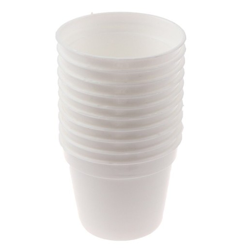 Mini plastový květník 10 ks