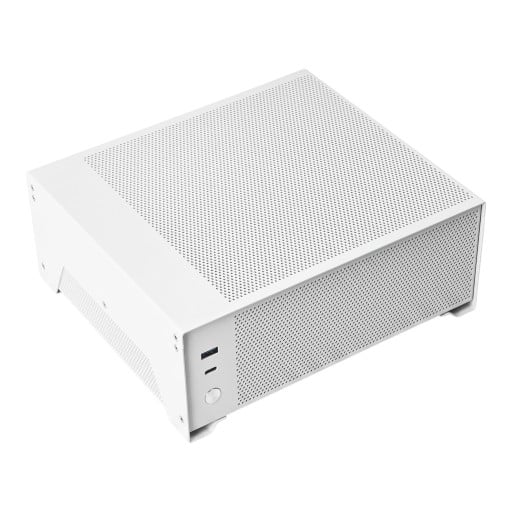 Mini počítačová skříň T10 240 x 211 x 95 mm pro základní desku Mini-ITX se zdrojem Flex ATX a chladičem do 70 mm pro herní i kancelářský PC