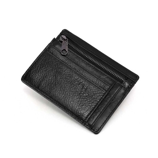 Mini porte-monnaie de voyage en cuir