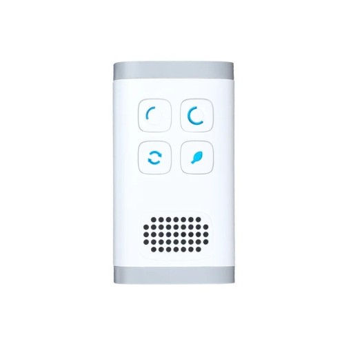 Mini purificateur d'air à prise 50×70×90 mm Ionisateur pour animaux de compagnie Purificateur d'air désodorisant avec oxygène actif en plastique ABS