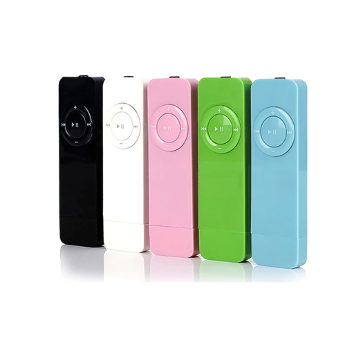 Mini reproductor MP3 USB con soporte para microSD de hasta 16 GB Reproductor de música portátil con carga USB 2.0 desde PC Diseño compacto y colorido