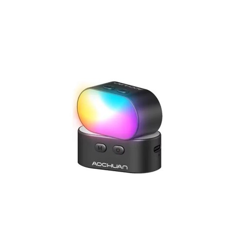 Mini RGB LED magnetické výplňové svetlo pre telefón 3 úrovne jasu 7 farieb Gimbal svetlo Selfie natáčania Video vlog Foto príslušenstvo