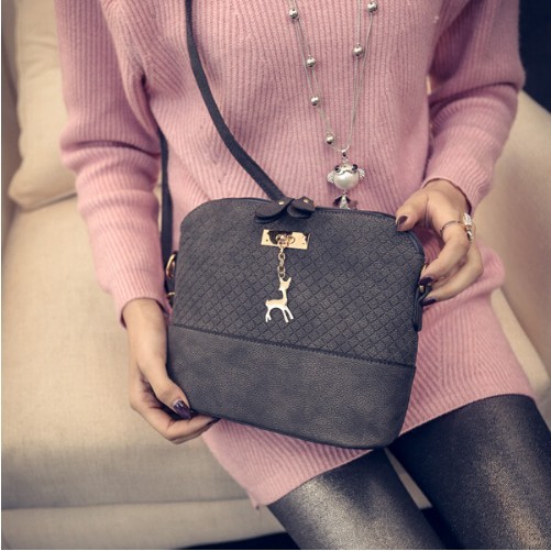 Mini sac à main de luxe pour femmes - Gris