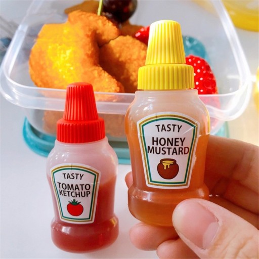 Mini saucedispenser 2 stk.