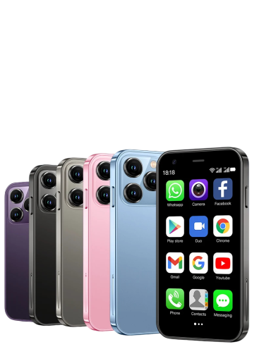 Mini smartphone SERVO 15SE Android 8.1, 2GB RAM, 16GB ROM, 88,40x45,20mm, móvel compacto com ecrã táctil