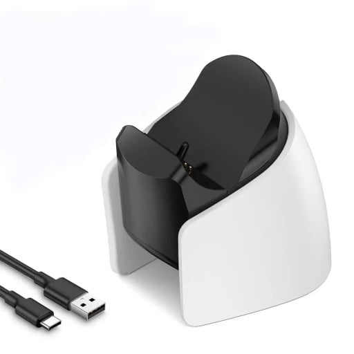 Mini stacja ładująca dla kontrolera Playstation 5 PS5 DualSense Edge USB z diodą LED wskaźnika szybkiego ładowania dla kontrolera gier