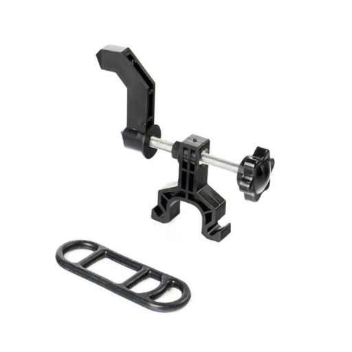 Mini stojan na centrování kol Rrskit 80 g Přenosný nástroj na seřízení ráfků kola MTB Pomůcka pro opravu kol s gumovým páskem