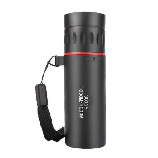 Mini télescope monoculaire de poche Pratique télescope optique Télescope de randonnée 30x25 mm
