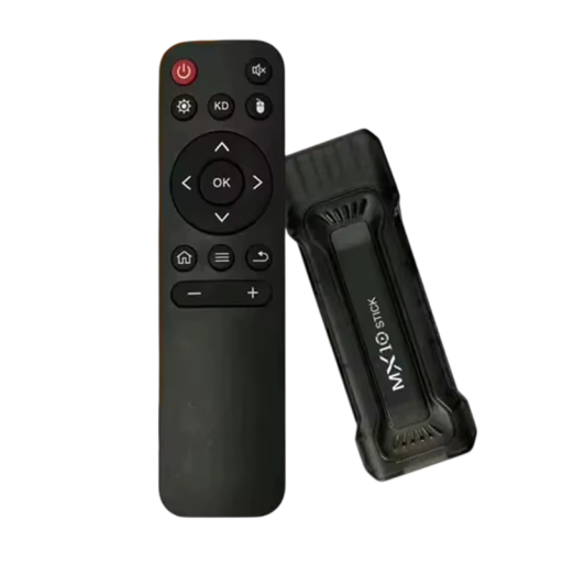 Mini TV stick 4K Android 13 Asystent Google HDMI Wi-Fi 2,4/5 GHz 1+8 GB Sterowanie IR Odbiornik Full HD AVI MP4 MPEG Rozrywka domowa