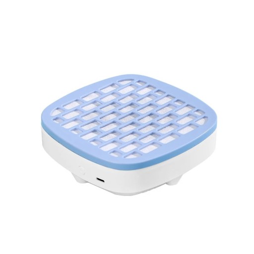 Mini ventilator de aspirație pentru unghii cu filtru de hârtie 14,5 x 5,5 x 16 cm ultra silențios pentru aspirarea prafului și resturilor după manichiură în studio