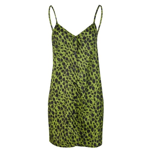 Mini vestido de mujer verde