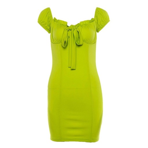 Mini vestido de verano verde