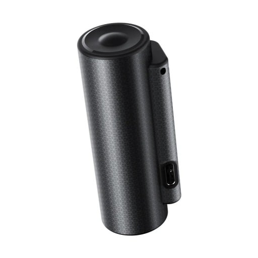 Mini voice recorder 128 GB met een capaciteit van maximaal 600 uur Digitale dictafoon met ingebouwde lithiumbatterij 72 x 27 x 23 mm Zwarte kleur