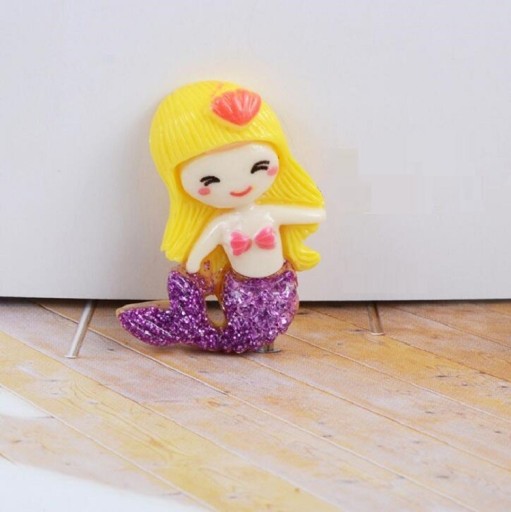 Mini zeemeermin decoratie 10 stuks