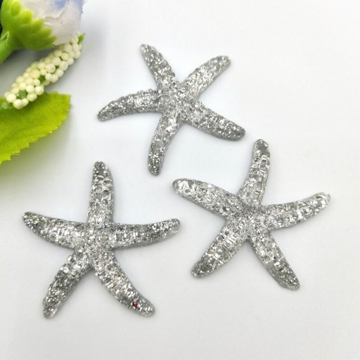 Mini zeester decoratie 10 stuks
