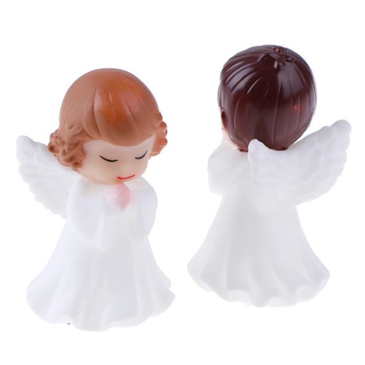 Miniature décorative d'ange 2 pcs