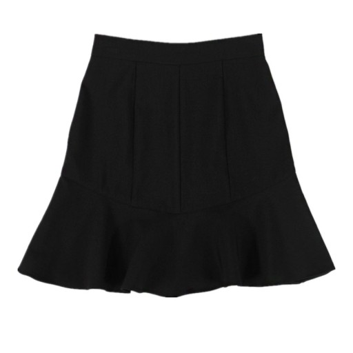 Minifalda de mujer con volantes