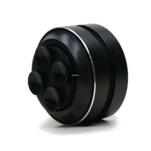 Minihögtalare 40 x 25 mm Ljudöverföring på träglaslåda Bluetooth FM-mikrofon färgval svart silver röd