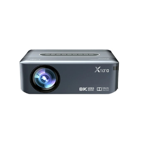 Miniproyector Android 9.0 Proyector portátil de cine en casa Proyector compacto Reproductor doméstico 8K 24,3 x 19,5 x 9,5 cm