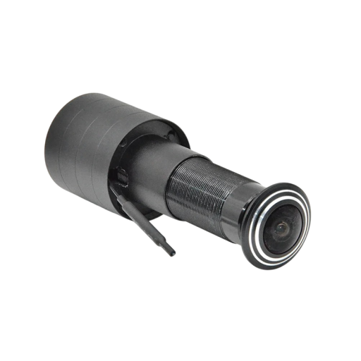 Mirilla inteligente con cámara 150° WiFi 3MP 1080P detección de movimiento sonido bidireccional aplicación Tuya negra para controlar visitantes en la puerta