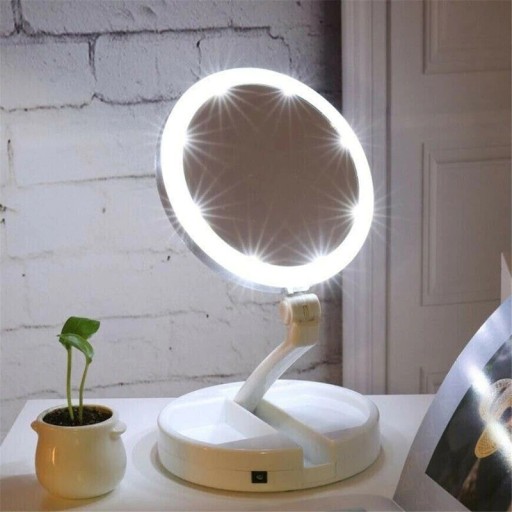 Miroir de table avec éclairage T1875