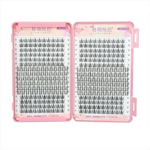 Mix van nepwimpers in lengtes van 11 mm, 12 mm en 13 mm in een doosje 22 rijen hoogwaardige nepwimpers Set wimperextensionsbundels